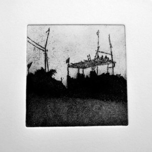 Pushkar.etching